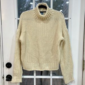 Neely South Moon Under Cream Knit Sweater